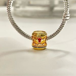 Red Bull Charm for Pandora Bracelets